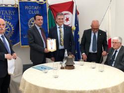 Interclub con il Console Tunisino